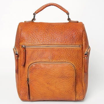 Never Mind Nmbgz125B Backpack Vintage Handmade Genuine Cowhide Leather Women Bag Western Handbag Purse